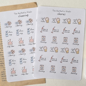 Feuille d'autocollants - Stickers Bullet Journal, Stickers agenda, Stickers scrapbooking, agenda, Stickers décoratifs, Bujo, agenda