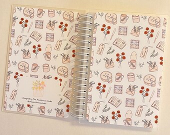 Återanvändbar klistermärkesbok: Cottagecore Sticker Collection Album