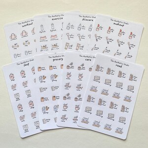 planner essential Sticker Sheet - Bullet Journal Stickers, Planner Stickers, Scrapbook Stickers, planner, Decorative Stickers, Bujo stickers