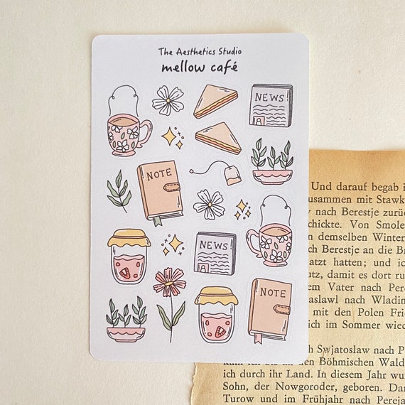 Cozy Winter Sticker Sheet Bullet Journal Stickers, Planner Stickers,  Scrapbook Stickers, Vintage Stickers, Decorative Stickers, Bujo,hygge 