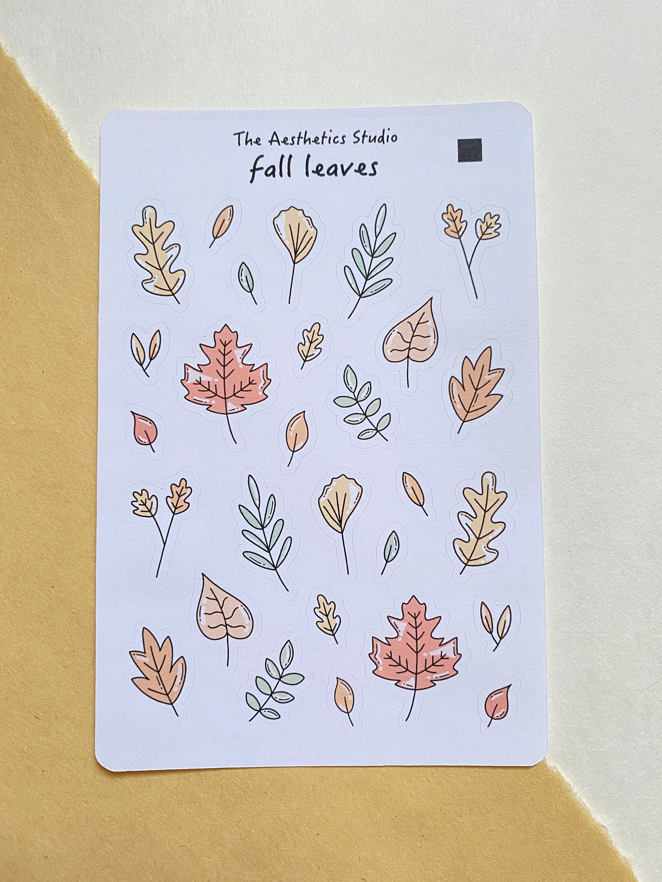 Sticker Sheet October Journaling Stickers for Your Planner 