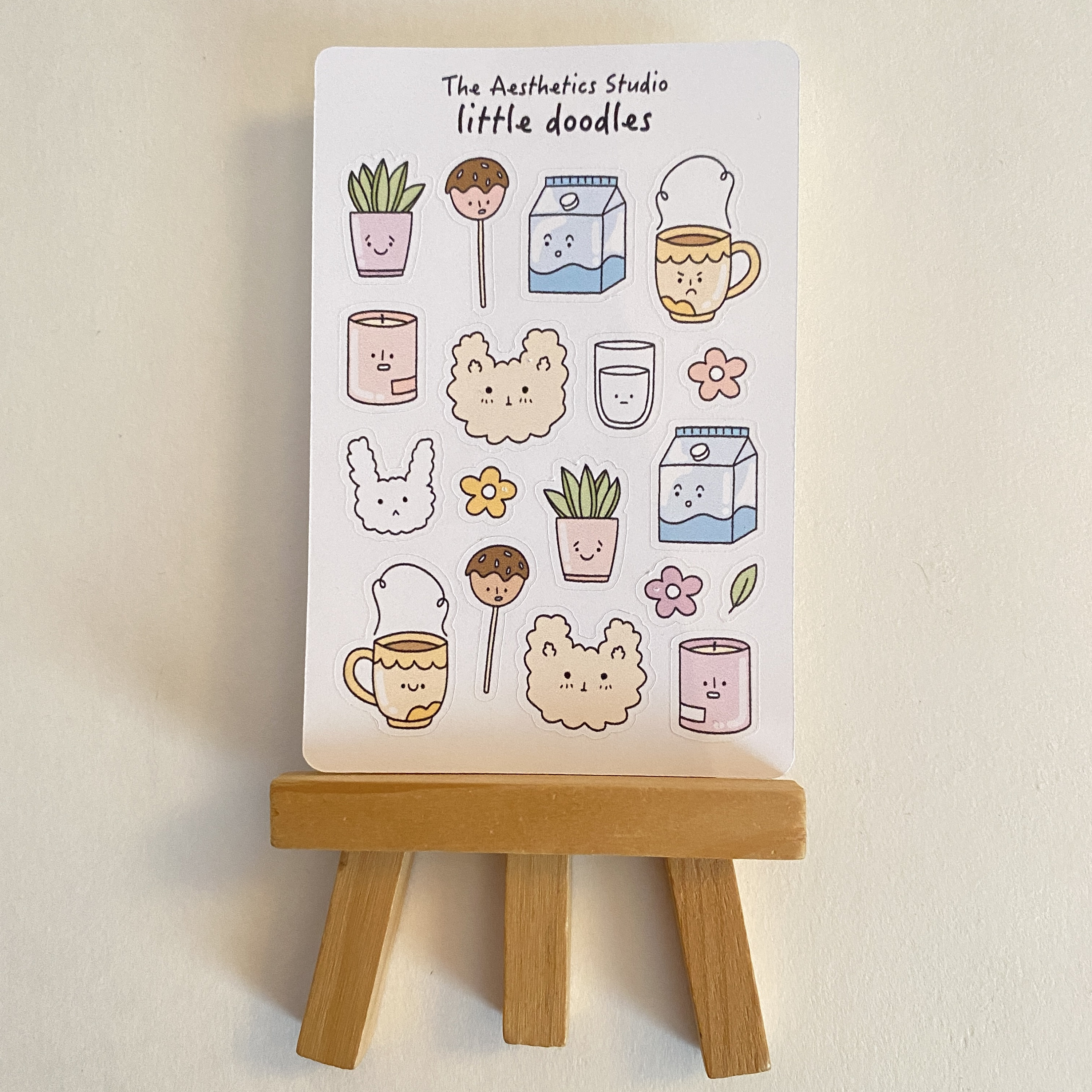 Little Doodles Sticker Sheet: Kawaii Planner Stickers - Etsy