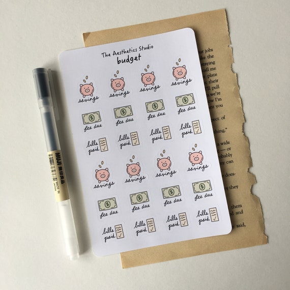 Bullet Journal Planner Sticker Sheet Graphic by Creative Art Tribe ·  Creative Fabrica