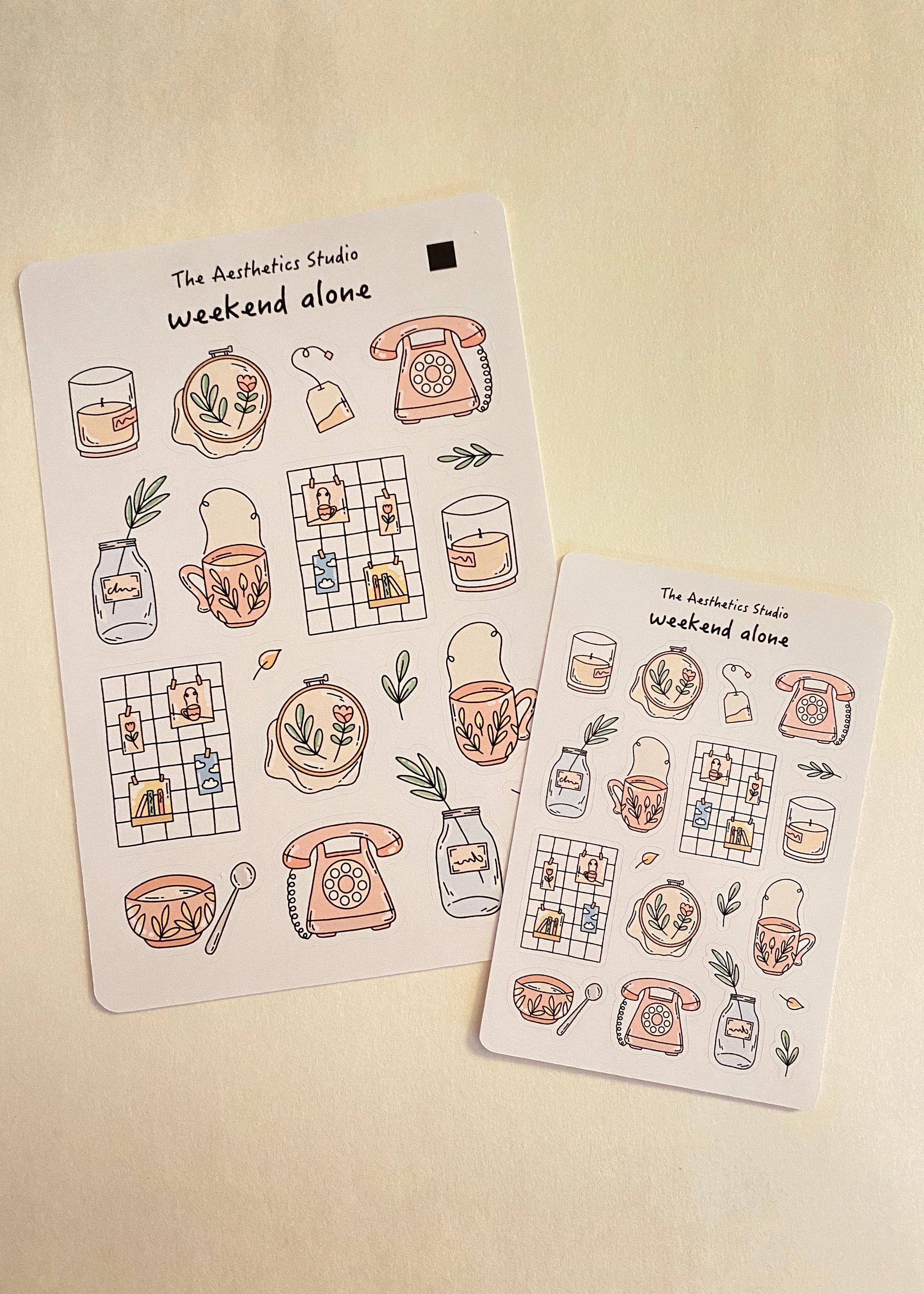 Cozy Home Sticker Sheet: Planner, Journal, Scrapbook Stickers - Etsy