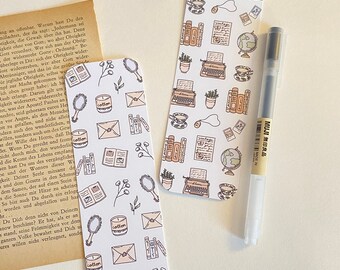 Marcapáginas de Dark Academia: regalos hechos a mano para lectores