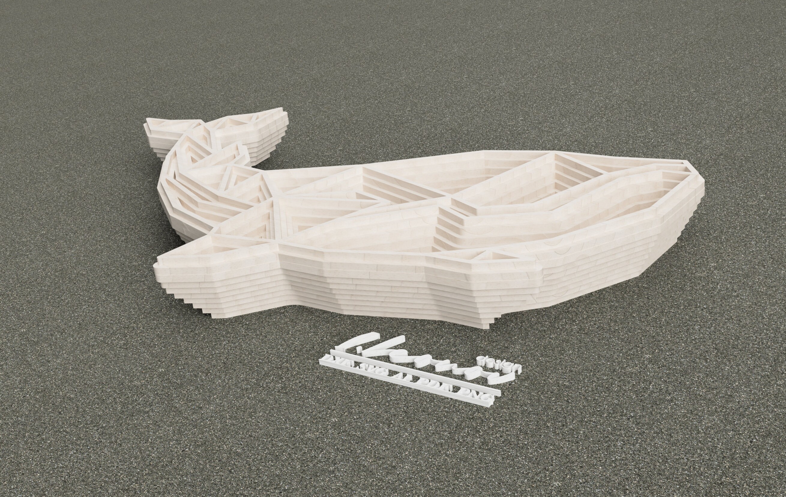 Multilayer Whale , Laser Cut File, SVG Ai EPS Dxf Laser Cut Wall Art ...