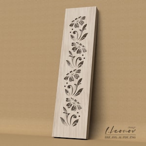 Multilayer laser taglio file dxf , file Dxf per il taglio laser, Taglio di carta , pannello a parete decorativo a 6 strati, file vettoriale, file SVG Laser taglio mandala