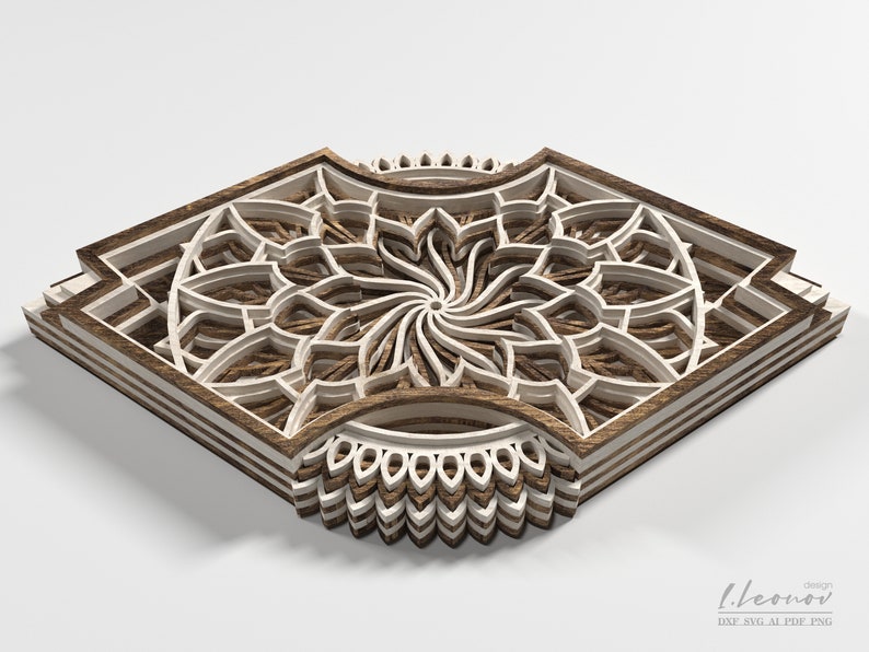 Download Multilayer laser cut dxf file Dxf file for laser cut Paper ...