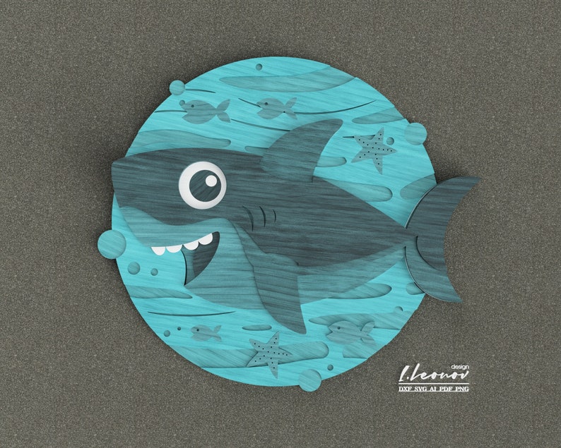 Download Svg Files For Laser Cutting Nursery Little Shark Dxf File Children S Room Wall Decor Project For Laser Cutters Laser Cut File For Nursery Art Collectibles Digital Prints Colonialgolfhart Com