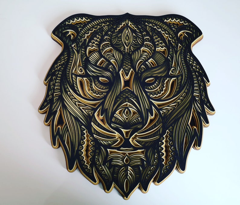 Download Multilayer Laser cut file Dxf file for laser cut Scroll ...