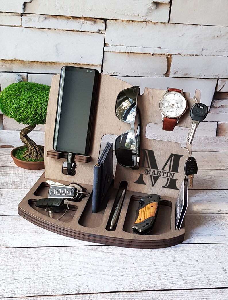 desk organizer docking station