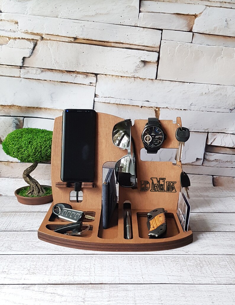 desk organizer docking station