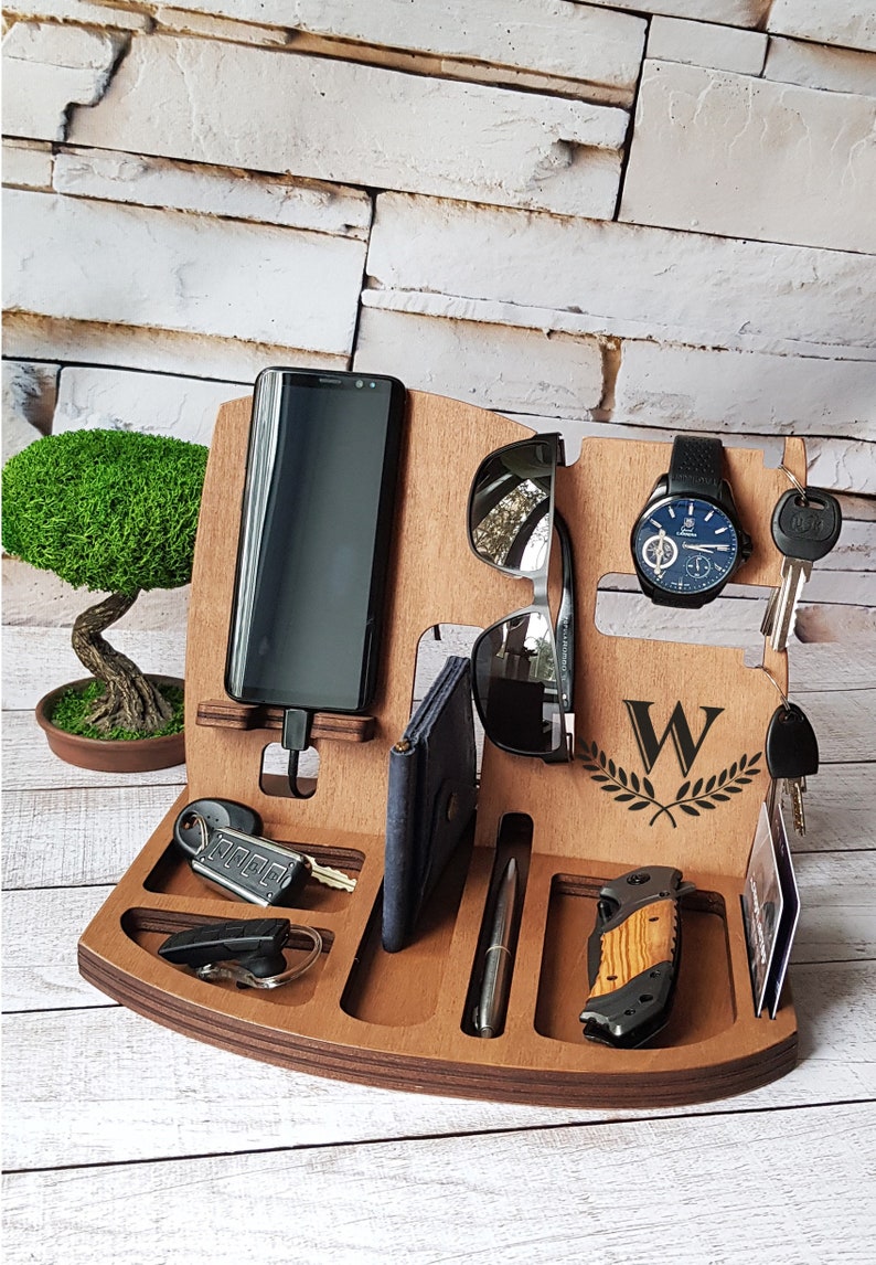 desk organizer docking station