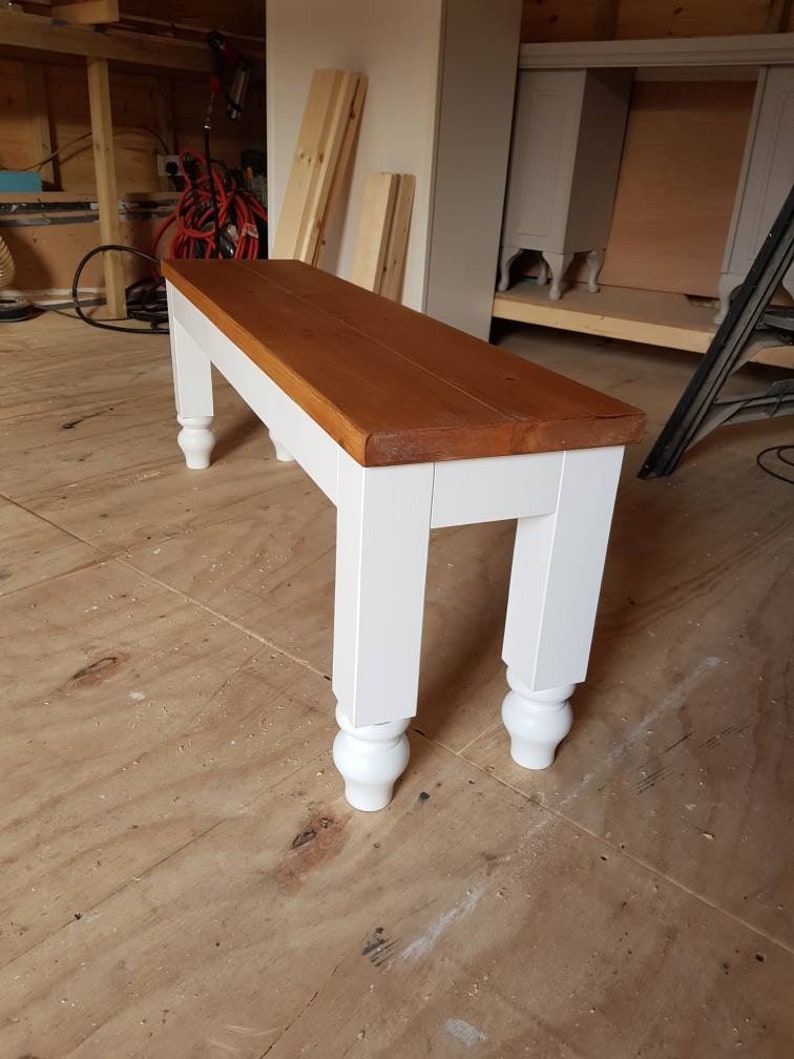 Solid Timber Bench Seat Etsy UK