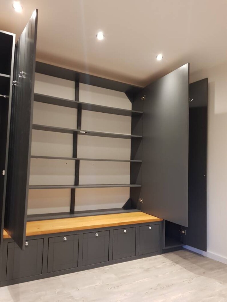 Hallway Tidy With Secret Doors Etsy UK