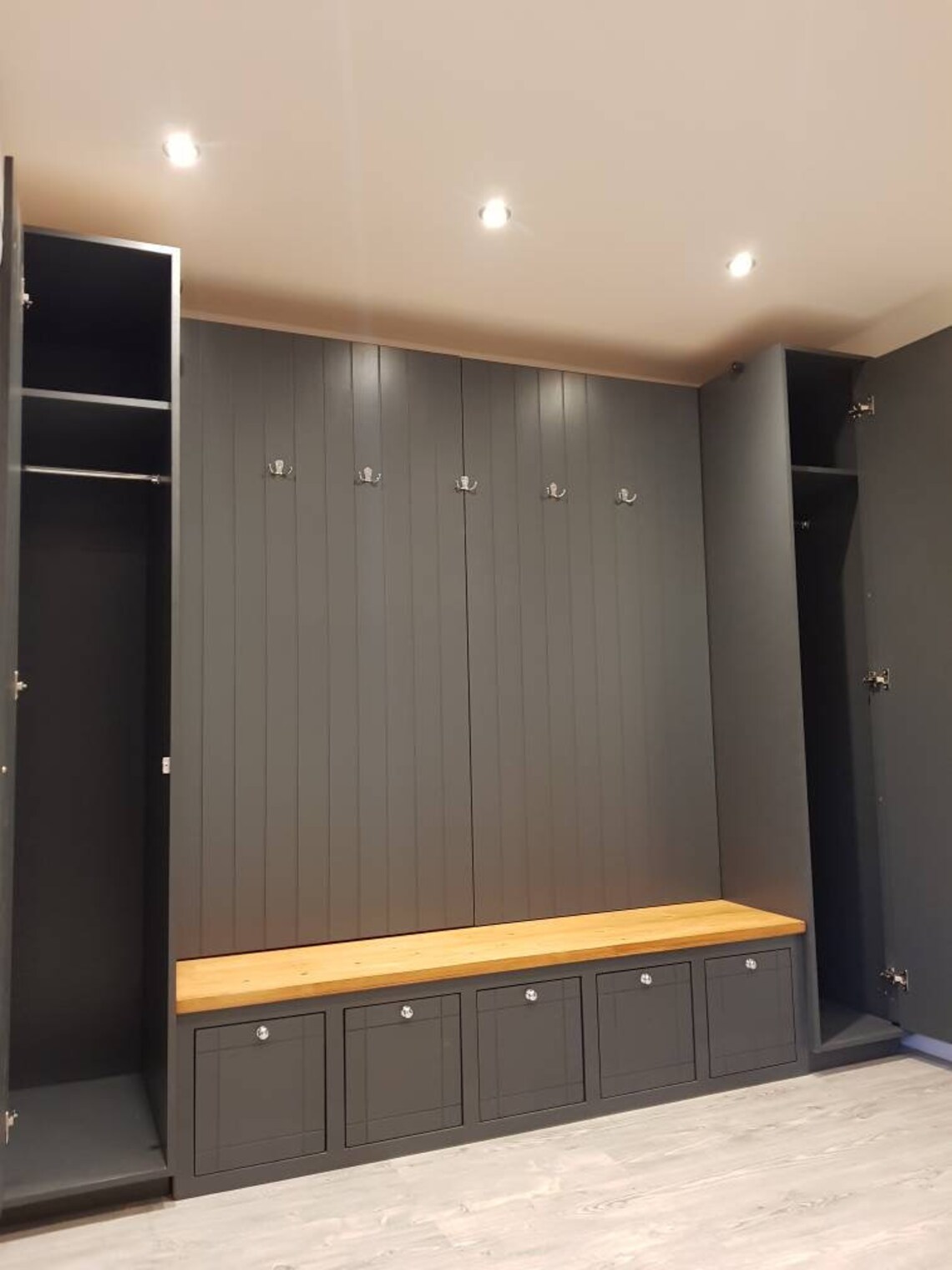 Hallway Tidy With Secret Doors Etsy UK