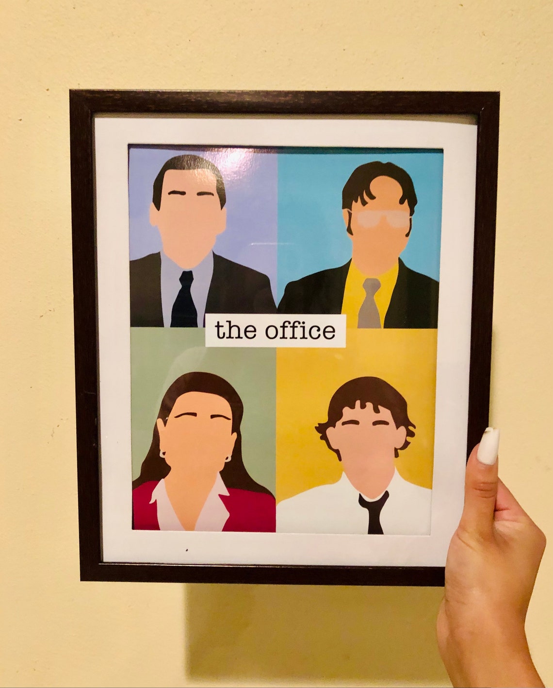 The office wall decor glossy poster 8.5x 11 Etsy