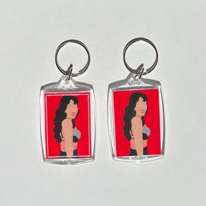 Selena Quintanilla Keychain, Como La Flor, Selena Quintanilla Merch