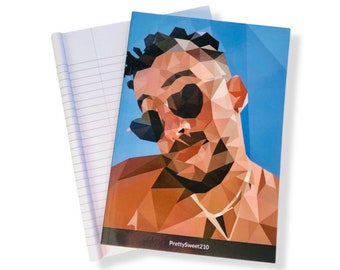 Bad Bunny Notebook - 200 Page Lined Journal