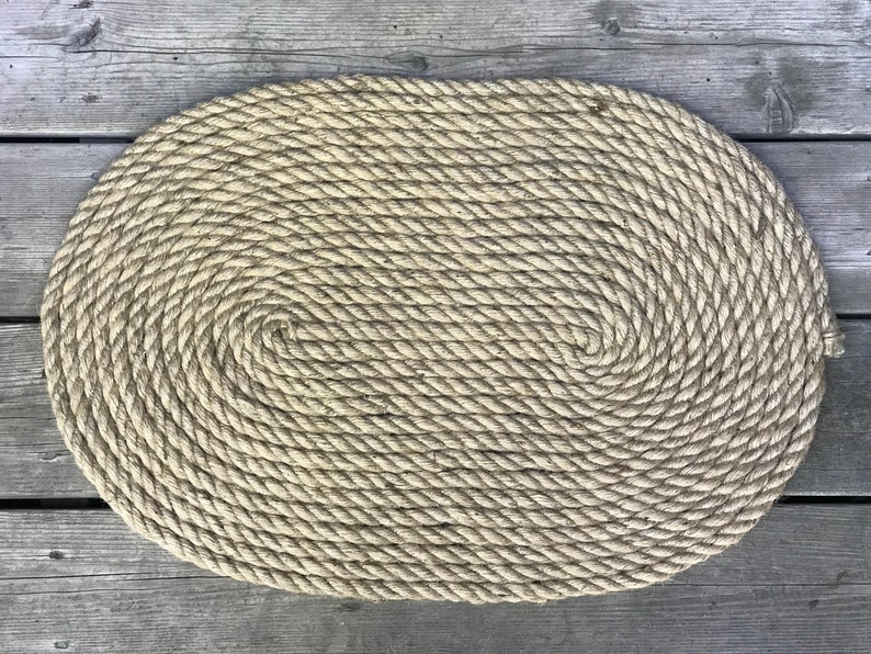 Mat Rug Mat Sustainable Decor Door Rug Jute Rope Etsy Canada