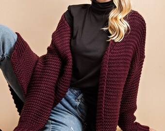 bulky cardigan sweaters