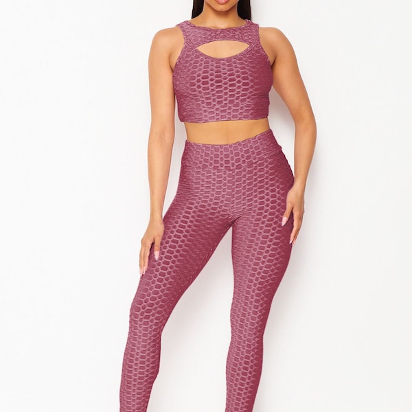 Sports Bra and Leggings Set Etsy