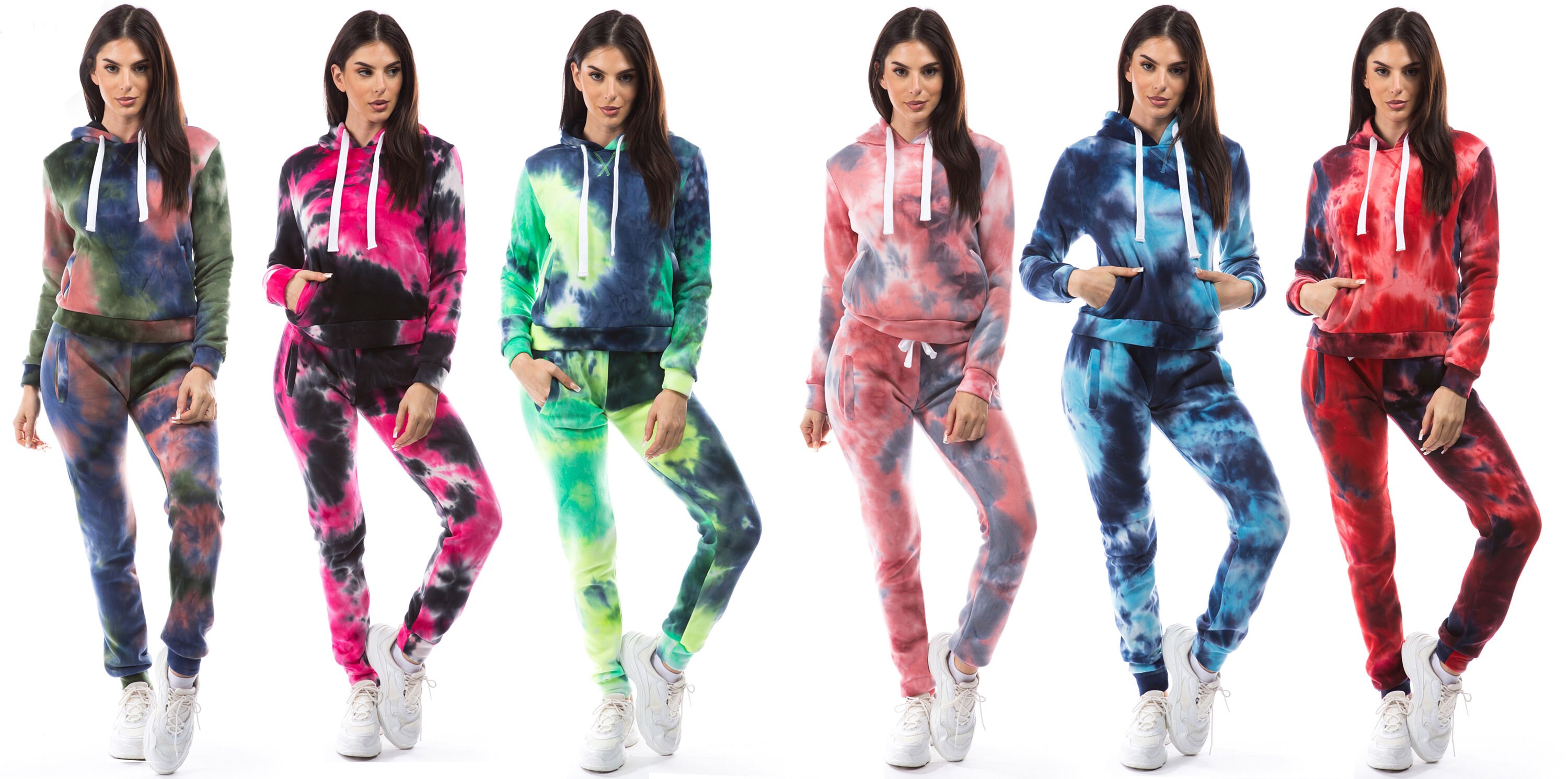 Women's Pull Over Tie Dye Jogger Set. | Etsy