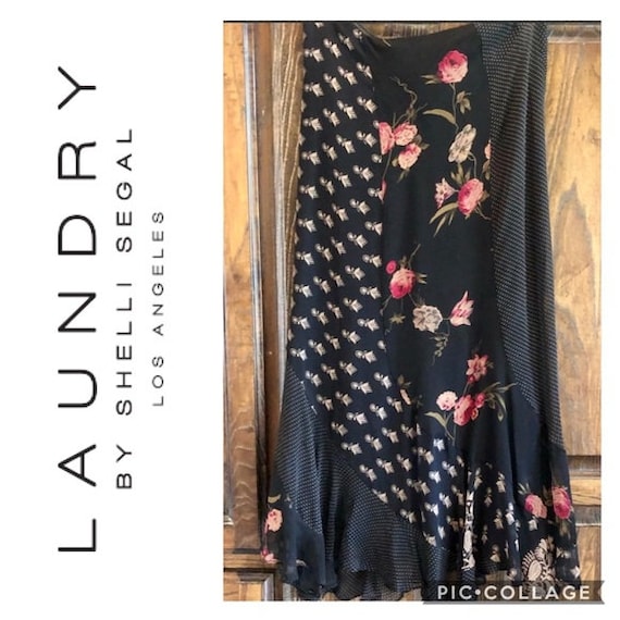 VTG LAUNDRY 90S Slip Skirt
