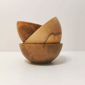 Wooden Snack Bowl