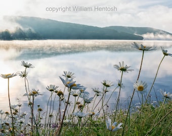 Deep Creek Lake, photography, Garrett County, Maryland, fog on the lake, Deep Creek Lake picture, summer season, fine art,