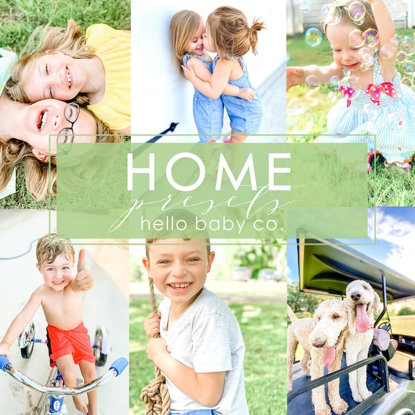 Hello Baby Mobile Presets- Home Collection