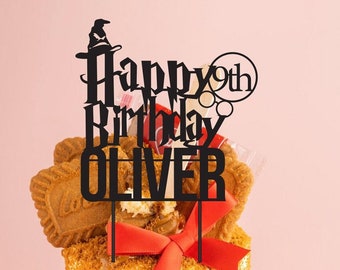 Harry Potter cake topper, Acrylic