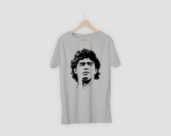 Diego Maradona Face Printed T-shirt