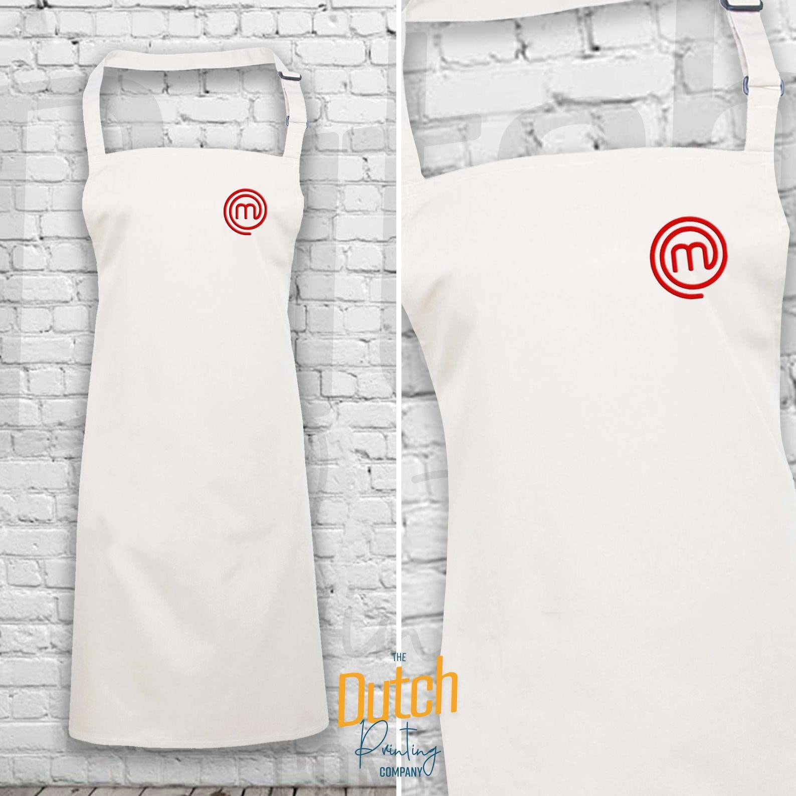 Delantal MasterChef impreso personalizado Nombre personalizado con delantal  impreso con el logotipo de MasterChef -  México