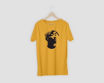 Tupac Face Printed T-shirt