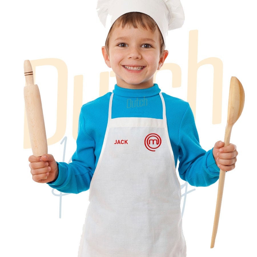 Grembiule per bambini ricamato MasterChef Grembiule per bambini