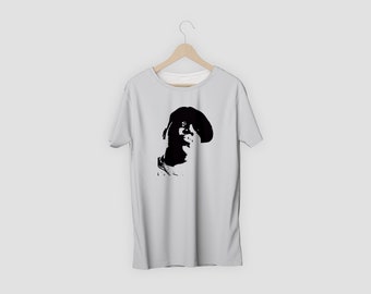 Biggie tshirt. The Notorious B.I.G. Face Printed T-shirt.