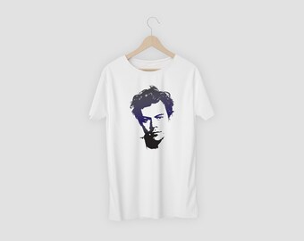 Harry Styles Face Print T-shirt