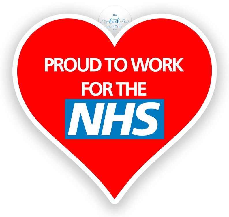Proud to Work for the NHS. Save Our Nhs Stickers. Stay at Etsy UK