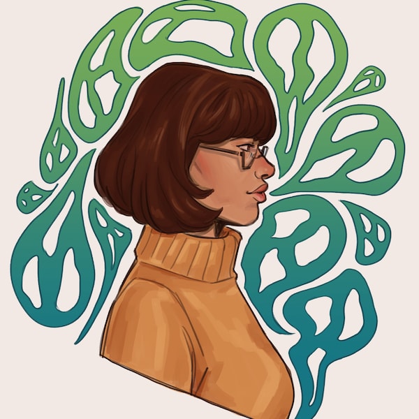 Scooby-Doo Velma Print