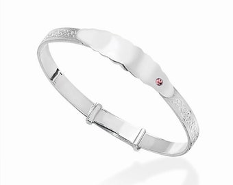 personalised baby bangle