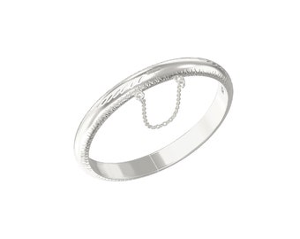 Aeon Real Sterling Silver Baby Bangle for Girls / Boys.  925 Silver Baby / Childrens Bracelet
