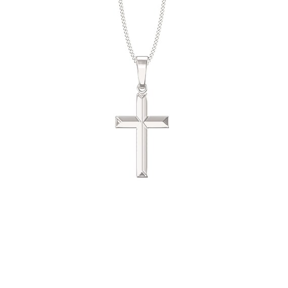 Pendentif Croix En Argent Sterling 925 Avec Zircone - Breloque Pour Bracelet Ou Collier, Bijou Religieux, Cadeau Pour Femme Ou Homme - 12