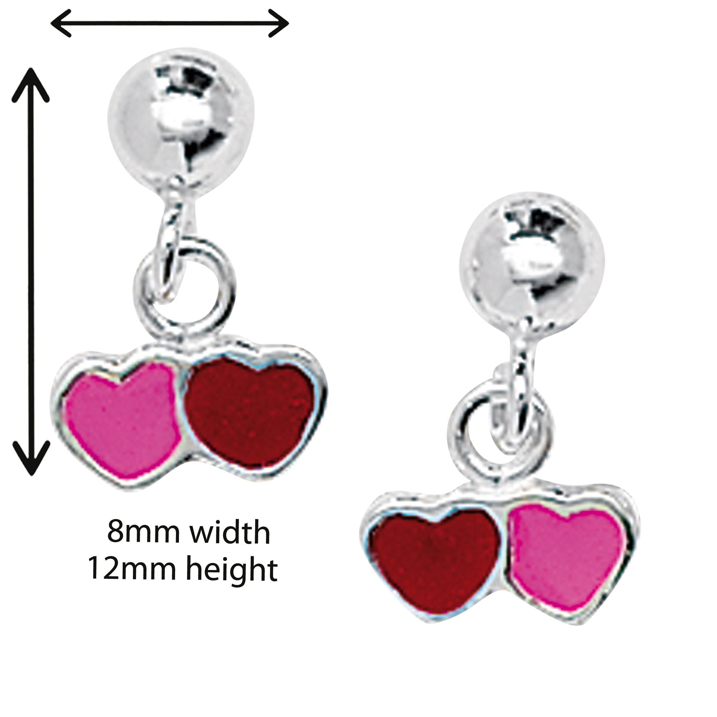 Orecchini a bottone Aeon in argento sterling celtico irlandese Trinity - Italia