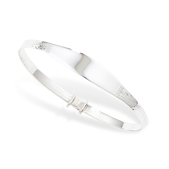 Bracciale Battesimo In Argento 925 Con Diamante - Gioiello Per Bambini - Foto 8