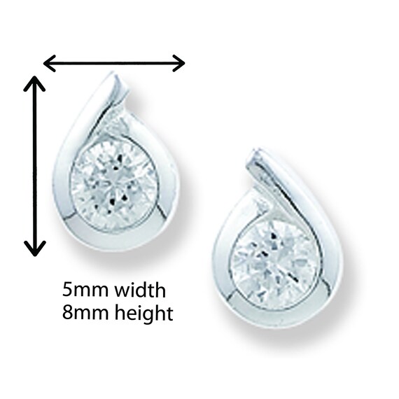 Orecchino A Goccia In Argento Sterling 925 Ossidato, Pendente 1 Pz - Foto 6