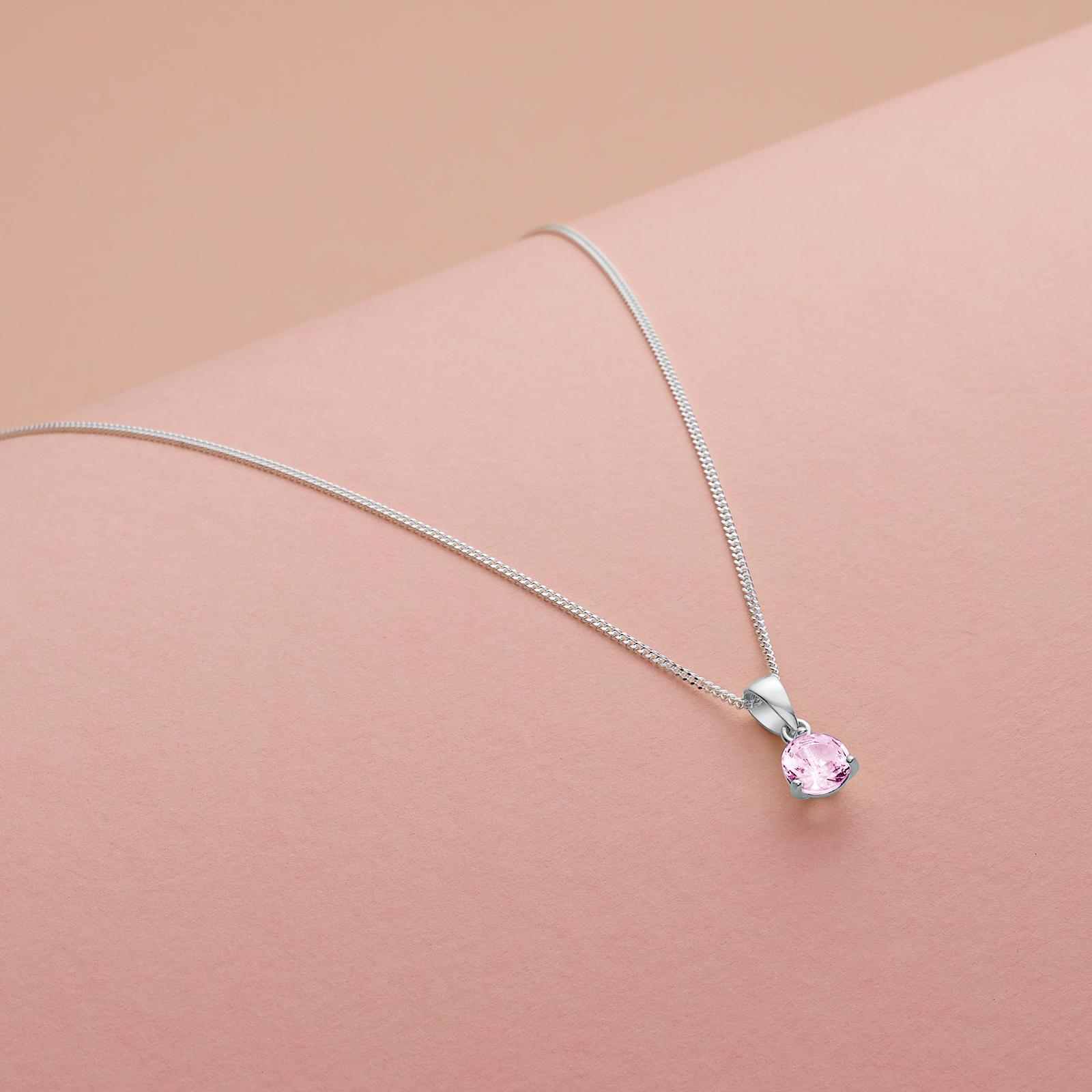 KristLand Donne Collana Cuore 925 Argento Sterling Ciondolo Cuore Opale