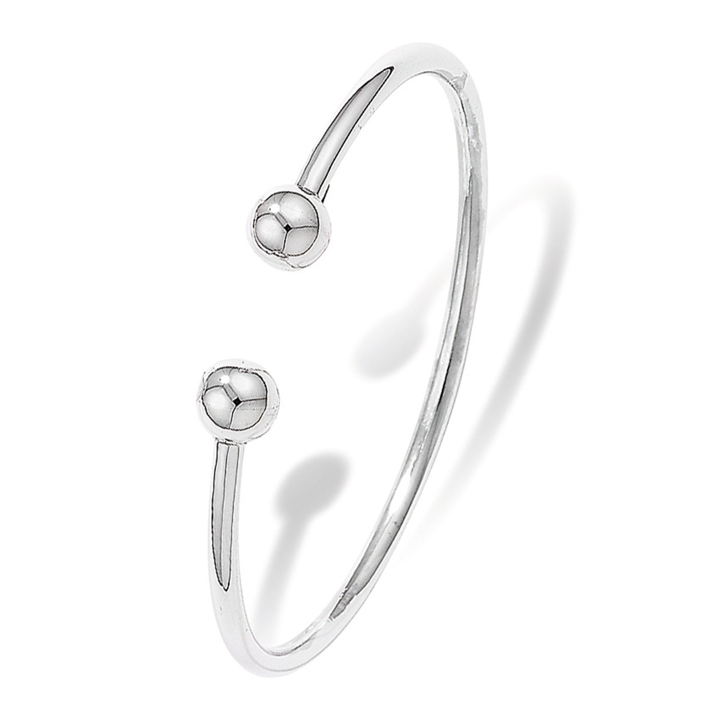 Buy Silver Torque Bangle Online In India  Etsy India