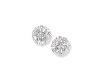 Aeon Orecchini a goccia in oro da 9 ct con cristalli e
