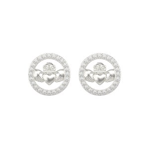CHANEL Vintage CC CHANEL logo earrings in gold-plated …